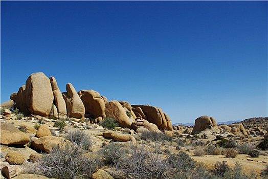 岩石构造,约书亚树国家公园,加利福尼亚