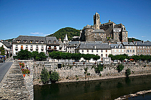 法国,阿韦龙省,中世纪,乡村,城堡