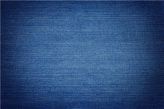 蓝色,粗斜纹棉布