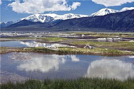 莫诺湖,水池