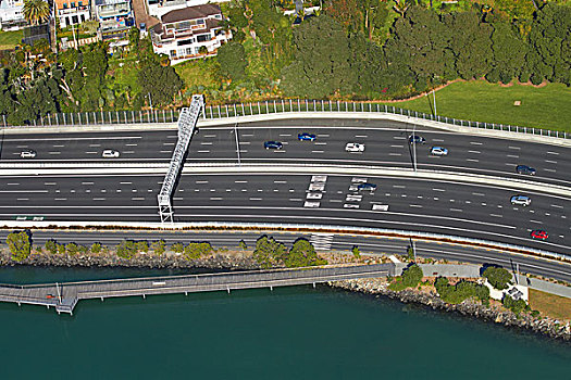 北方,高速公路,奥克兰,北岛,新西兰