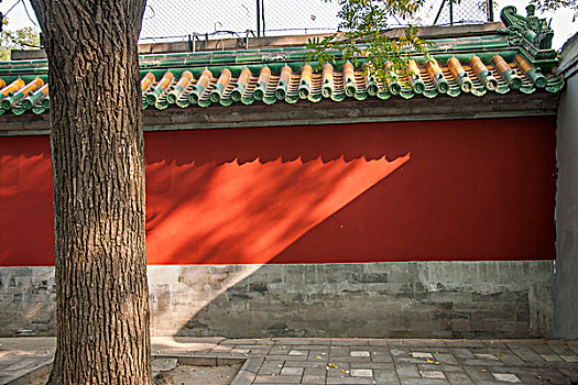 北京故宫博物院宫墙