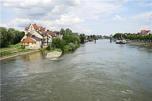 多瑙河,雷根斯堡
