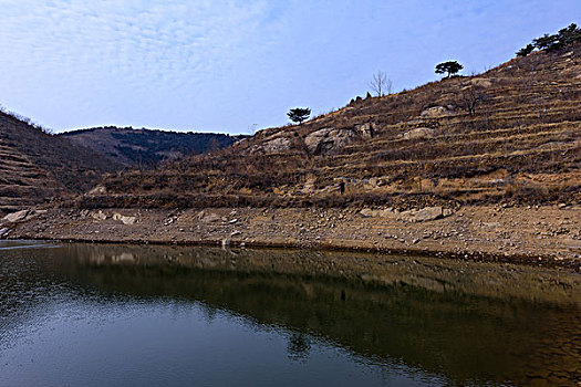 小山村的风景