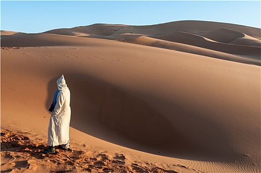 贝多因人,撒哈拉沙漠,摩洛哥,非洲