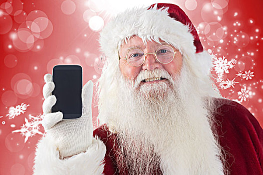 圣诞老人,智能手机