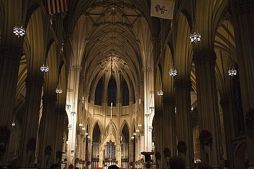 圣帕特里克大教堂,曼哈顿,纽约,美国