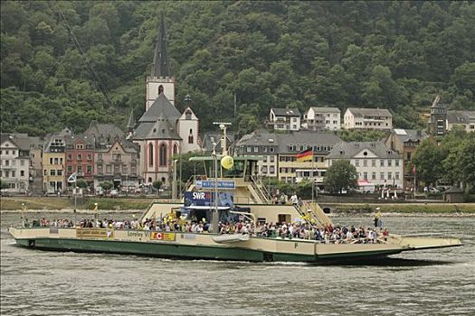 渡船,莱茵兰普法尔茨州,德国