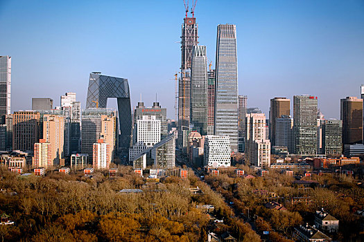 建设中北京中国尊