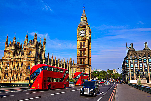 大本钟,伦敦,巴士,英格兰