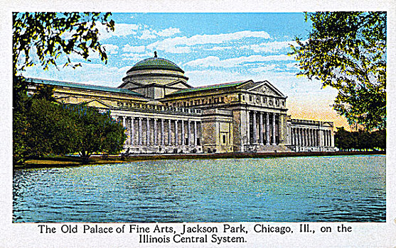 老,艺术宫,公园,芝加哥,伊利诺斯,美国