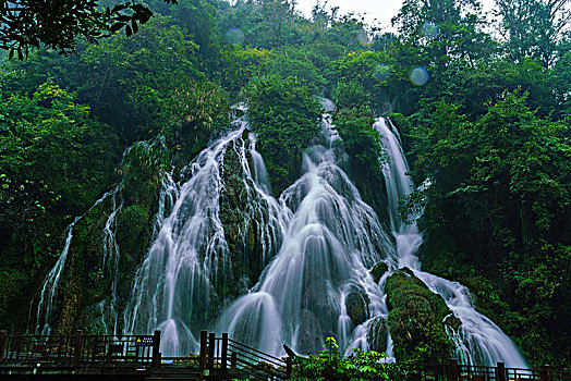 贵州荔波小七孔山水