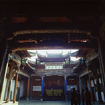 江西婺源县汪口村俞氏宗祠