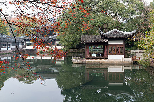 杭州曲院风荷秋景