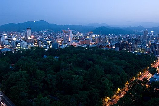 植物园,北海道,大学