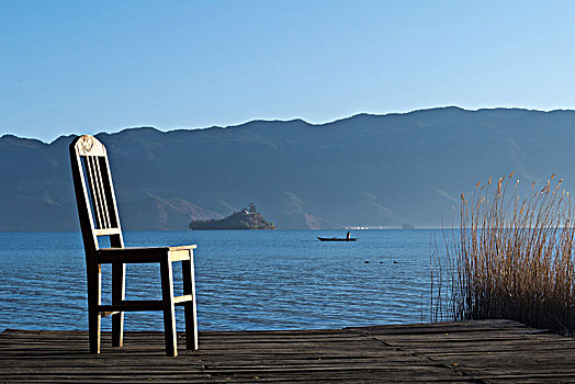 泸沽湖自然景观