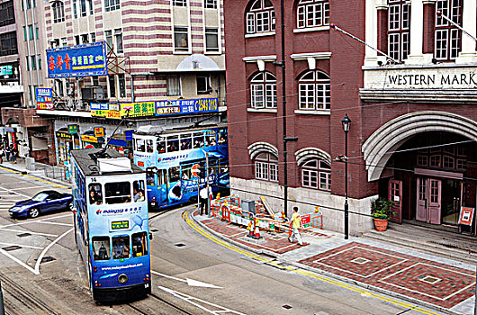 交通,上环,香港