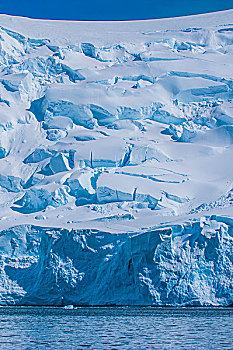 巨大,冰架,岛屿,南极