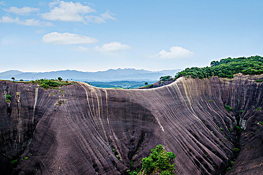 湖南郴州高椅岭丹霞地貌