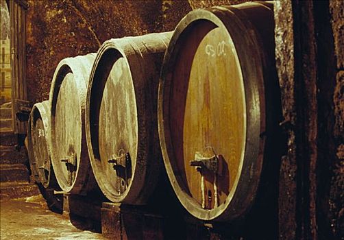 葡萄酒桶,生锈,布尔根兰,奥地利