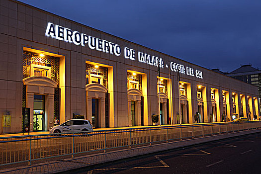 哥斯达黎加,机场,马拉加,西班牙