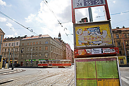 街景,布拉格,捷克共和国