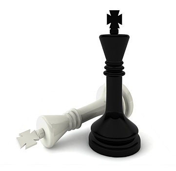两个,下棋,国王