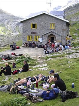 西班牙,奥德萨,国家公园,山,闲适