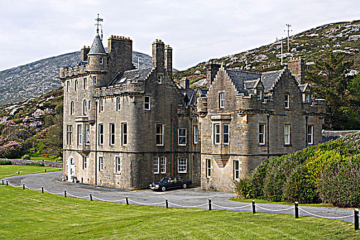 城堡,岛,外赫布里底群岛,苏格兰,2009年