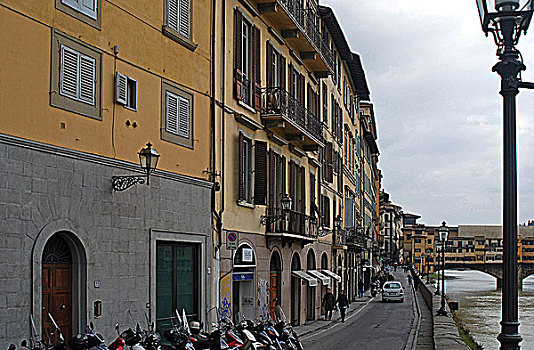 意大利佛罗伦萨老城风情