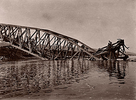 桥,历史,照片