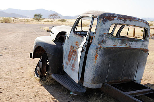 残骸,老爷车,纳米比亚,非洲