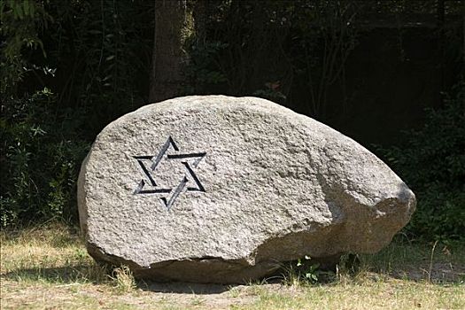 漂石,毁坏,犹太,墓地,靠近,柏林,勃兰登堡,德国,欧洲