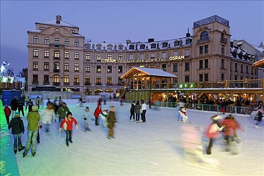 卡尔斯,滑冰,人造,慕尼黑,上巴伐利亚,德国