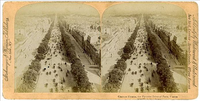 香榭丽舍大街,巴黎,法国,1894年,艺术家