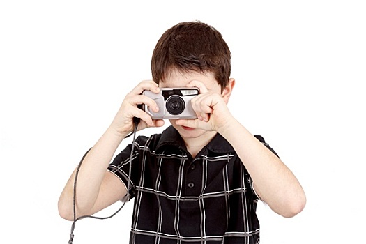 小,男孩,摄影,横图,数码相机