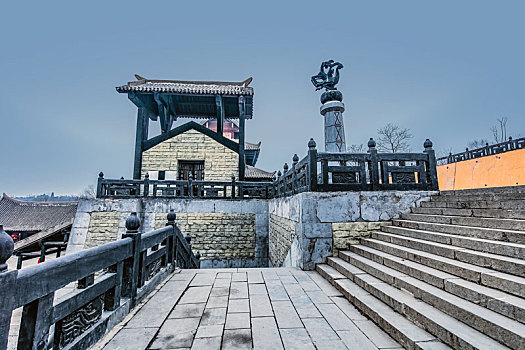 河南省焦作市影视城环境建筑景观