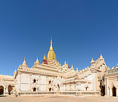 蒲甘,阿南达寺,曼德勒,区域,缅甸
