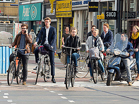 骑车,阿姆斯特丹