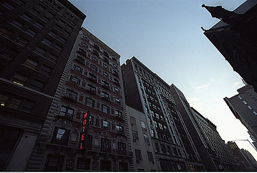 酒店,建筑,纽约,美国