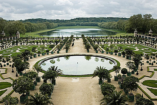 凡尔赛宫,花园
