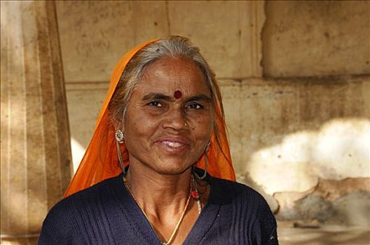 印度女人,庙宇,靠近,斋浦尔,拉贾斯坦邦,北印度,亚洲