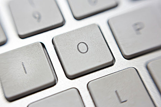 电脑键盘,在白色背景孤立