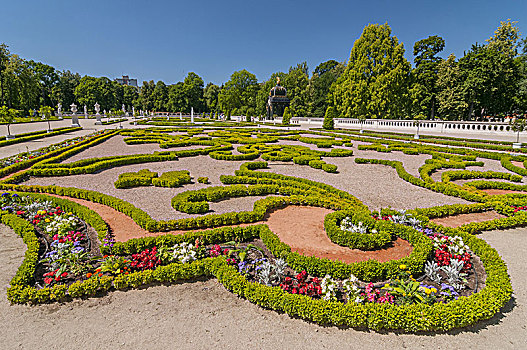 花园,宫殿,复杂,波兰