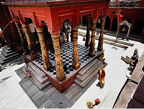 印度教,庙宇,瓦腊纳西,印度