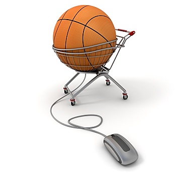 篮球,购买,上网