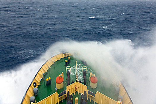 船,航行,海洋,恶水,南极