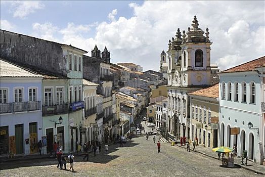 彼罗里奥,教堂,萨尔瓦多,世界遗产,巴西,南美