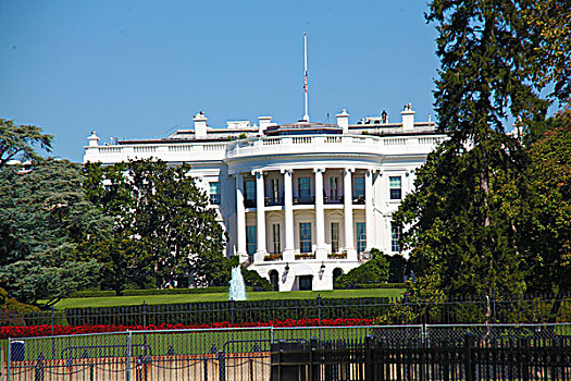 美国首都华盛顿白宫