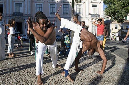 卡泼卫勒舞,展示,耶稣,中心,巴西,南美